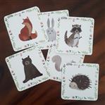 Posavasos Bosque 12u